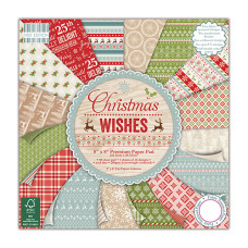 Набір паперу Christmas Wishes 20 * 20 см 16 аркушів від First Edition