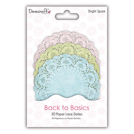 Набір паперових серветок Back to Basics - Bright Spark 3 шт, 11 см від Dovecraft