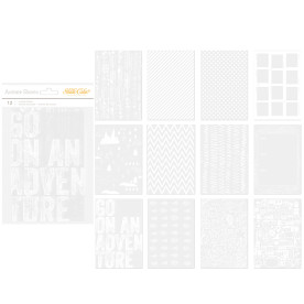 Набор фото оверлеев Wanderlust, 12 шт от Studio Calico