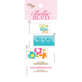 Флажки Sand & Surf Flags от Bella BLVD