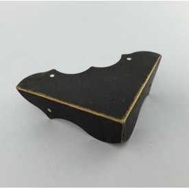 Куточок декоративний, античний, 40х40х11 мм, 1 шт.