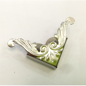 Куточок фігурний декоративний, колір золото, 30х6 мм, 1 шт.