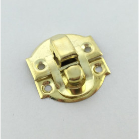 Замочок декоративний, колір золото, 27х29 мм