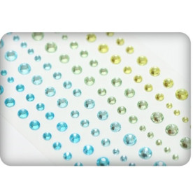 Набор клеевых камушков 120 шт, 4 цвета Забава 1 от Scrapberry's