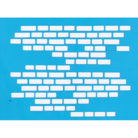 Маска "Кирпичи мини" 15*12 см от Фабрика Декора