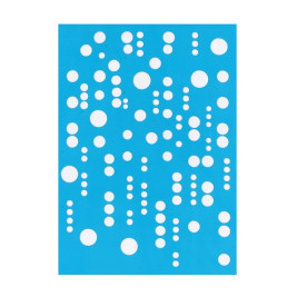 Трафарет "Капель" 15 * 20 см від Фабрика Декору