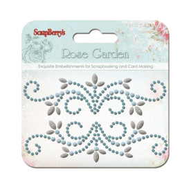 Узор самоклеющийся - завитки Розы 1 от Scrapberry's