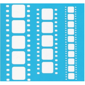 Трафарет "Фотопленка" 15*20 см от Фабрика Декора