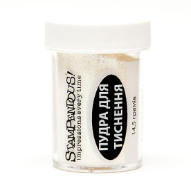 Пудра для ембоссінга з блискітками Кришталь, 14,5 гр від Stampendous