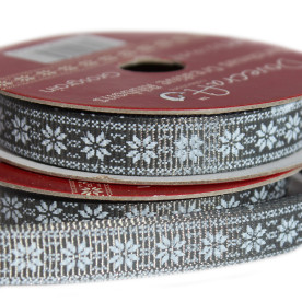 Рулон ленты Poinsettia 2 м, 1 см от Dovecraft