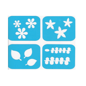 Набор трафаретов "Мини - флора 01" от Фабрика Декора