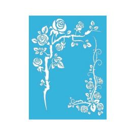 Трафарет "Розовое дерево" 15*20 см от Фабрика Декора