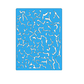 Трафарет "кракелюр" 15 * 20 см від Фабрика Декору