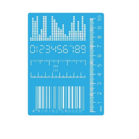 Трафарет "Вірний розмір" 15 * 20 см від Фабрика Декору