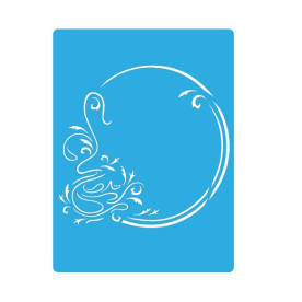 Трафарет "Ажурна фоторамка 3" 15 * 20 см від Фабрика Декору