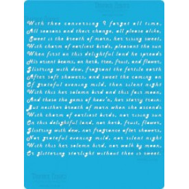 Трафарет "Втрачений рай" 15 * 20 см від Фабрика Декору