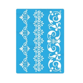 Трафарет "Бордюры классика" 15*20 см от Фабрика Декора