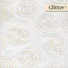 Лист Веллум 30х30 см Irridiscent Roses Glitter від Robin's Nest