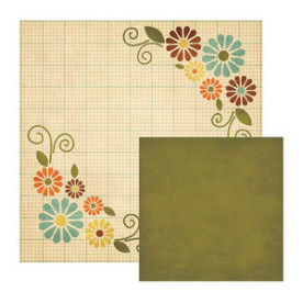 Двусторонняя скрапбумага Flower Frills от We R Memory Keepers