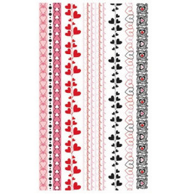 Натирання для скрапбукінгу Crush Rubons від Bo Bunny