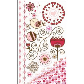 Натирання для скрапбукінгу Crazy Love Rubons від Bo Bunny