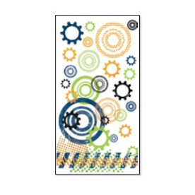 Натирання для скрапбукінгу Gearhead Rubons від Bo Bunny