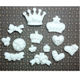 Гіпсові прикраси Корони від ScrapEgo