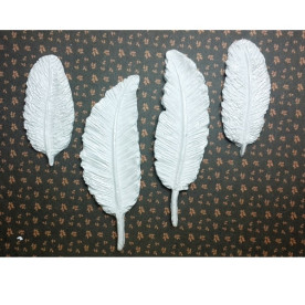 Гипсовые украшения Перышки от ScrapEgo