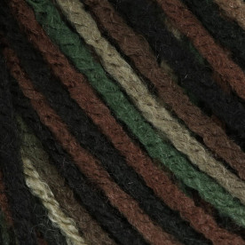 Пряжа для в'язання Bernat Super Value Ombre Yarn - Renegade - Camouflage, 142 грамм, акрил