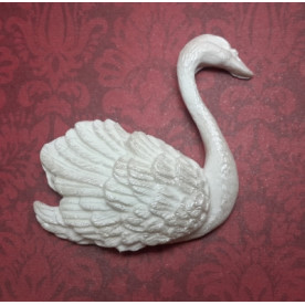 Гипсовое украшение Лебедь от ScrapEgo