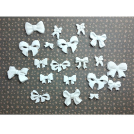 Гіпсові прикраси Бантики від ScrapEgo