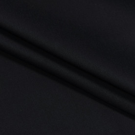 Саржа, чорний, розмір 50х50 см, щільність 200, бавовна 100%