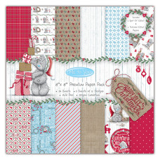 Набір односторонньої паперу Me To You Christmas, 20 * 20 см, 12 аркушів від Dovecraft