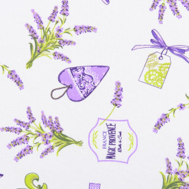 Тканина рогожка, Прованс, 100% бавовна, 163 г / м2, 50x50 см