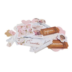 Набір вирубування для скрапбукінгу 60шт Ніжність від Scrapmir