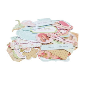 Набір вирубування для скрапбукінгу 60 шт Карамель від Scrapmir