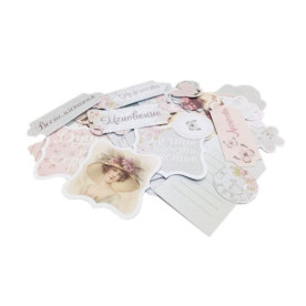 Набір вирубування для скрапбукінгу 50 шт Леді Шеббі від Scrapmir