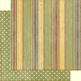 Двосторонній папір для скрапбукінгу 30х30 см Jack and Jill від Graphic 45