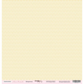 Лист бумаги 30x30 Шеврончик из коллекции Наша Малышка  Scrapmir
