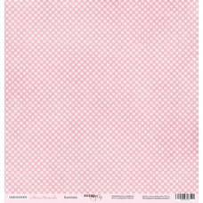Лист бумаги 30x30 Клеточка из коллекции Наша Малышка  от Scrapmir