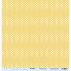 Аркуш паперу 30x30 Горошки 1 з колекції Наш Малюк Scrapmir