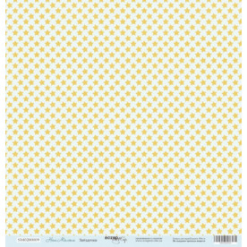 Лист бумаги 30x30 Звёздочки из коллекции Наш Малыш от Scrapmir