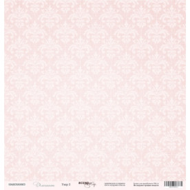 Аркуш паперу 30x30 Візерунок 3 з колекції Елегант від Scrapmir