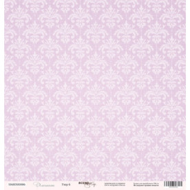 Аркуш паперу 30x30 Візерунок 6 з колекції Елегант від Scrapmir
