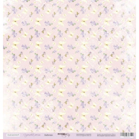 Лист бумаги 30x30 Бабочки из коллекции Сиреневые мечты от Scrapmir