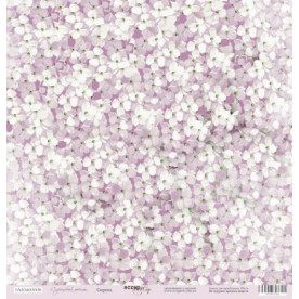 Лист бумаги 30x30 Сирень из коллекции Сиреневые мечты от Scrapmir