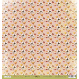 Лист бумаги 30x30 Рогалики из коллекции Фруктовый сад  Scrapmir