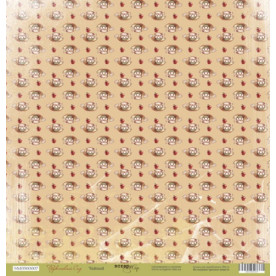 Лист бумаги 30x30 Чайный из коллекции Фруктовый сад  Scrapmir