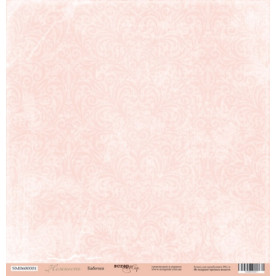 Аркуш паперу 30x30 Рожевий узор з колекції Ніжність від Scrapmir