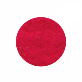 Фетр листковий (поліестер), 21,5х28 см, Червоний темний, 180г/м2, ROSA TALENT